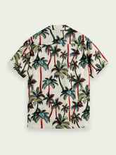 Load image into Gallery viewer, Palm Print Short Sleeve Shirt - Mensroomlifestyle