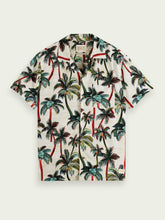Load image into Gallery viewer, Palm Print Short Sleeve Shirt - Mensroomlifestyle