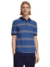 Load image into Gallery viewer, Scotch & Soda Polo Shirt - Blue Multi Stripe