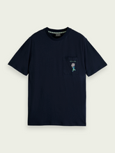 Load image into Gallery viewer, Scotch & Soda chest Pocket T-Shirt - Night - Mensroomlifestyle
