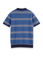 Load image into Gallery viewer, Scotch &amp; Soda Polo Shirt - Blue Multi Stripe
