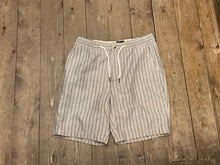 Load image into Gallery viewer, Scotch &amp; Soda, Fave Regular Fit, Black Striped Khaki Linen Shorts - Mensroomlifestyle
