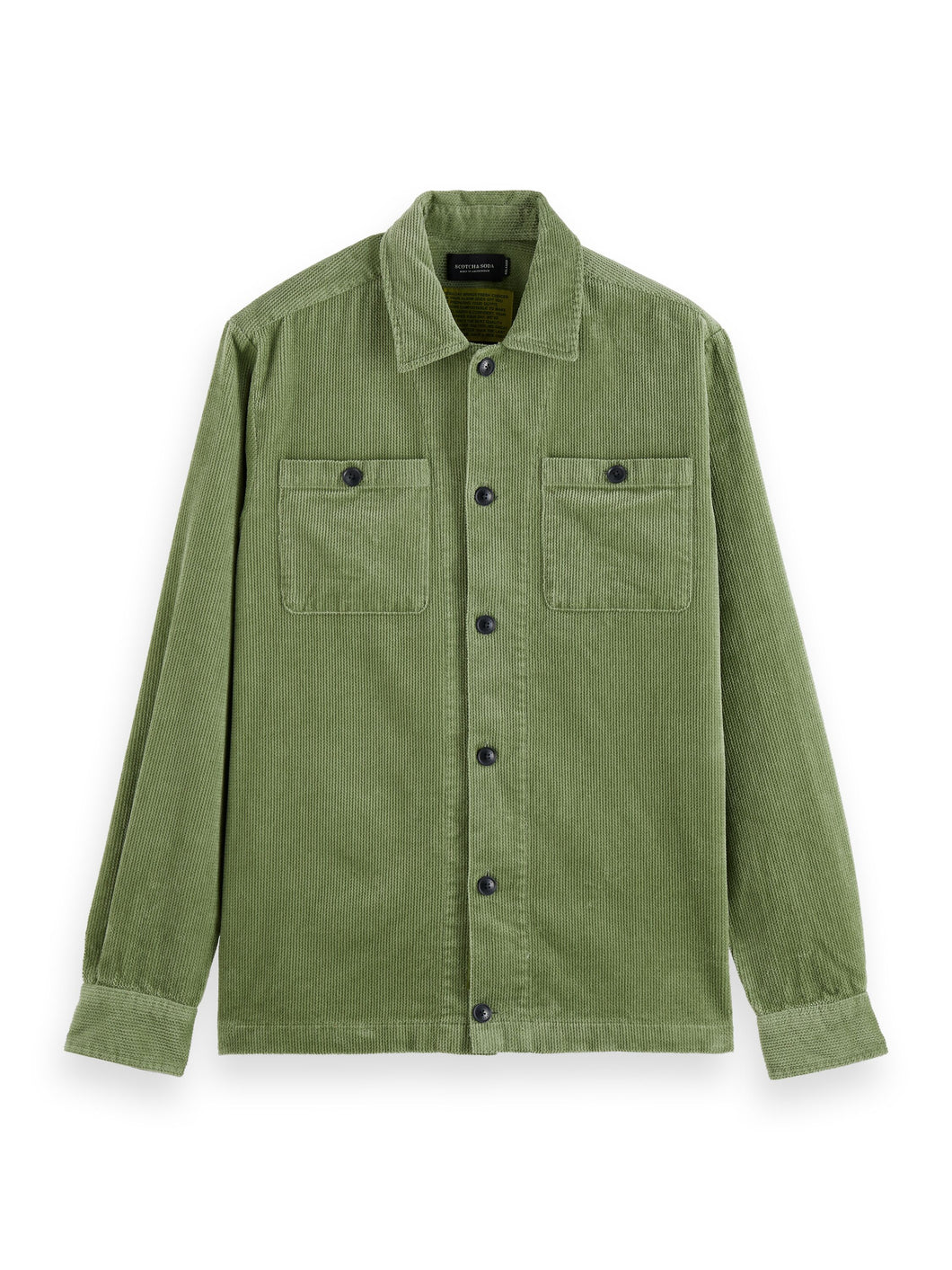 Scotch & Soda Shirt - Green - Mensroomlifestyle