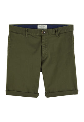 Scotch & Soda Classic Cotton Twill Short - Mensroomlifestyle