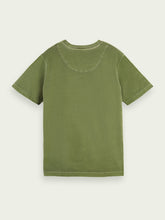 Load image into Gallery viewer, Scotch &amp; Soda Garment Dyed Crew Neck T Shirt - Army - Mensroomlifestyle
