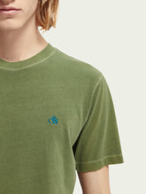 Load image into Gallery viewer, Scotch &amp; Soda Garment Dyed Crew Neck T Shirt - Army - Mensroomlifestyle

