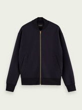 Load image into Gallery viewer, Scotch &amp; Soda Zip Through Bomber Sweater - Navy - Mensroomlifestyle
