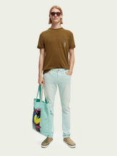 Load image into Gallery viewer, Scotch &amp; Soda chest Pocket T-Shirt - Khaki - Mensroomlifestyle
