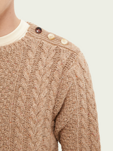 Load image into Gallery viewer, Scotch &amp; Soda Crew Neck Sweater - Sand - Mensroomlifestyle
