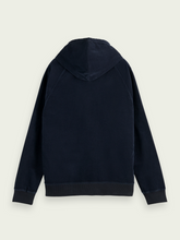 Load image into Gallery viewer, Scotch &amp; Soda Organic Cotton Corduroy Hoodie - Navy - Mensroomlifestyle
