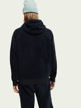 Load image into Gallery viewer, Scotch &amp; Soda Organic Cotton Corduroy Hoodie - Navy - Mensroomlifestyle
